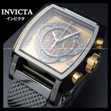 Sporty Design Invicta Watch S1 Rally 46016 Gunmetal Glass Fiber Dial Japan