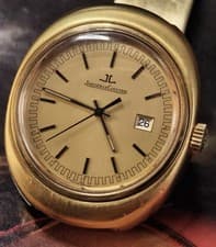 Jaeger-LeCoultre Master Quartz Watch (Vintage, Large Cushion Case)