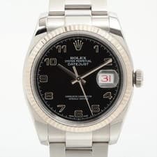 Rolex DATEJUST 36 116234 SS×WG SS AT black dial