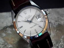 Collector Condition 1960 Rolex Oyster Perpetual Date -Genuine Rolex Strap/Buckle