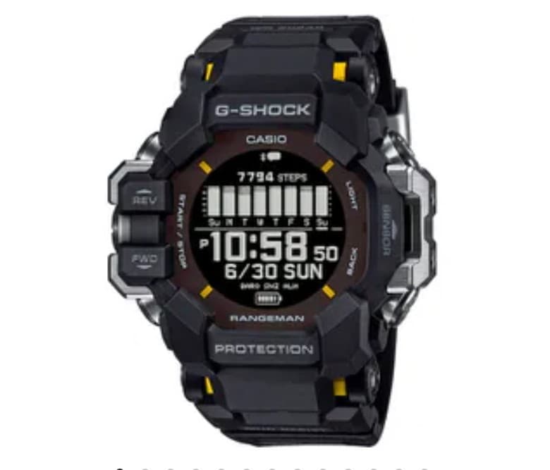 CASIO G-SHOCK RANGEMAN GPR-H1000-1JR GPS Solar Heart Rate Bluetooth New