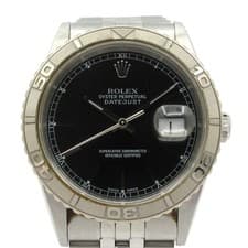 ROLEX Datejust Thunderbird 16264 P****** Black Men's Wrist Watch