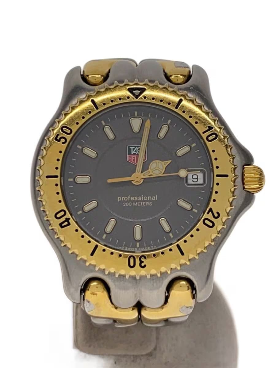 TAGHeuer Sel Date Quartz Watch Analog SLV WG1120 0