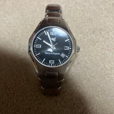 Toyota Soarer Silver Strap Watch - Rare Vintage Timepiece