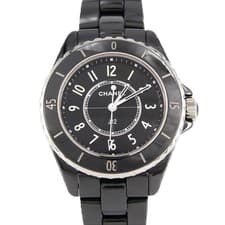 Authentic Chanel J12 1.3" Ceramic H5695 Ceramic Quartz #270-004-154-1101
