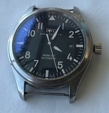 IWC SCHAFFHAUSEN Pilot's watch mark XVI Automatic Men's Watch No Band W Buckle