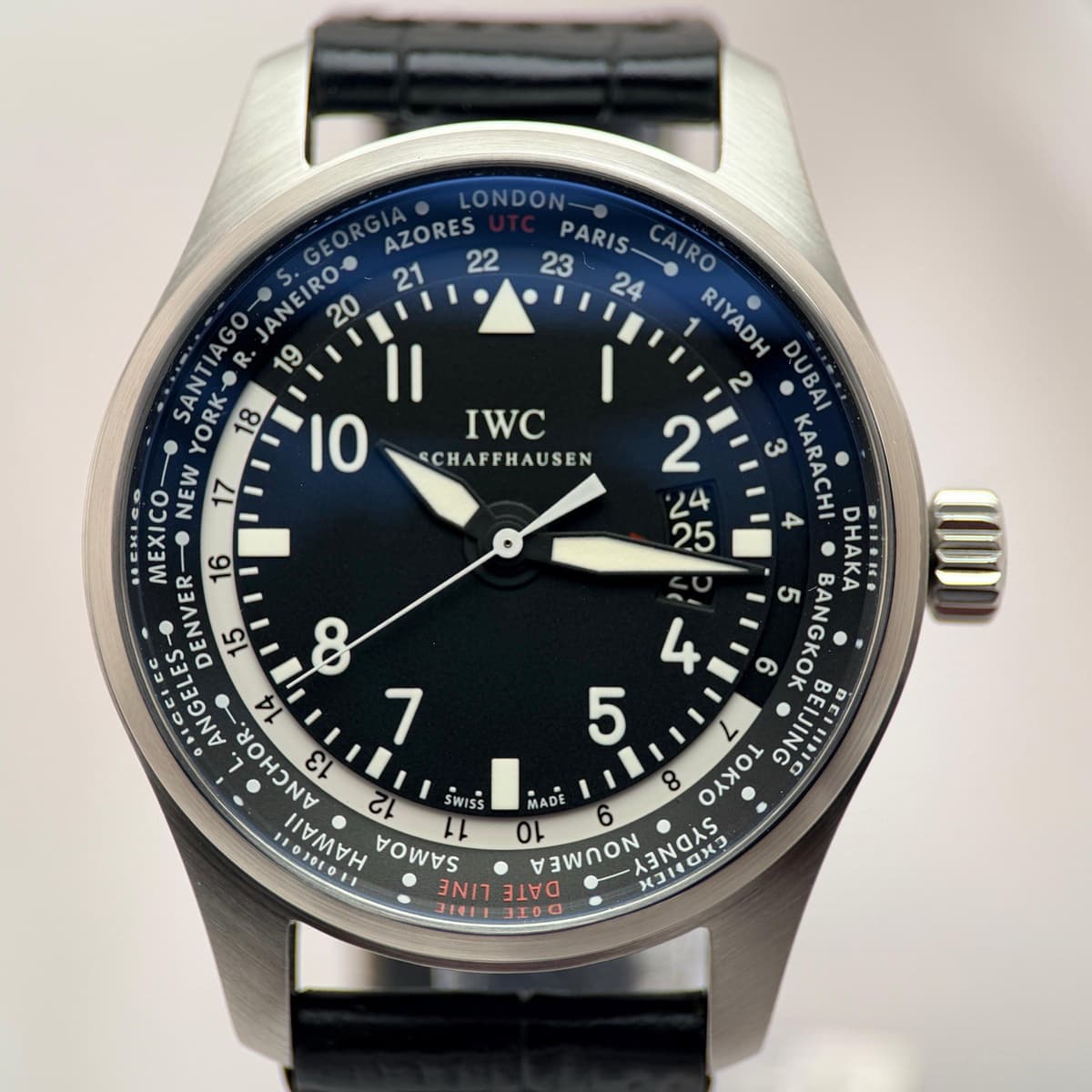 IWC Pilot's Watch Men's Black Watch - IW326201