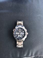 Seiko Tachymeter Men's Watch Used From Japan