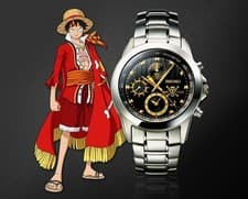 Seiko One Piece 15th Anniversary Watch Limited 5000 Unused Japan 7T92-HAS0