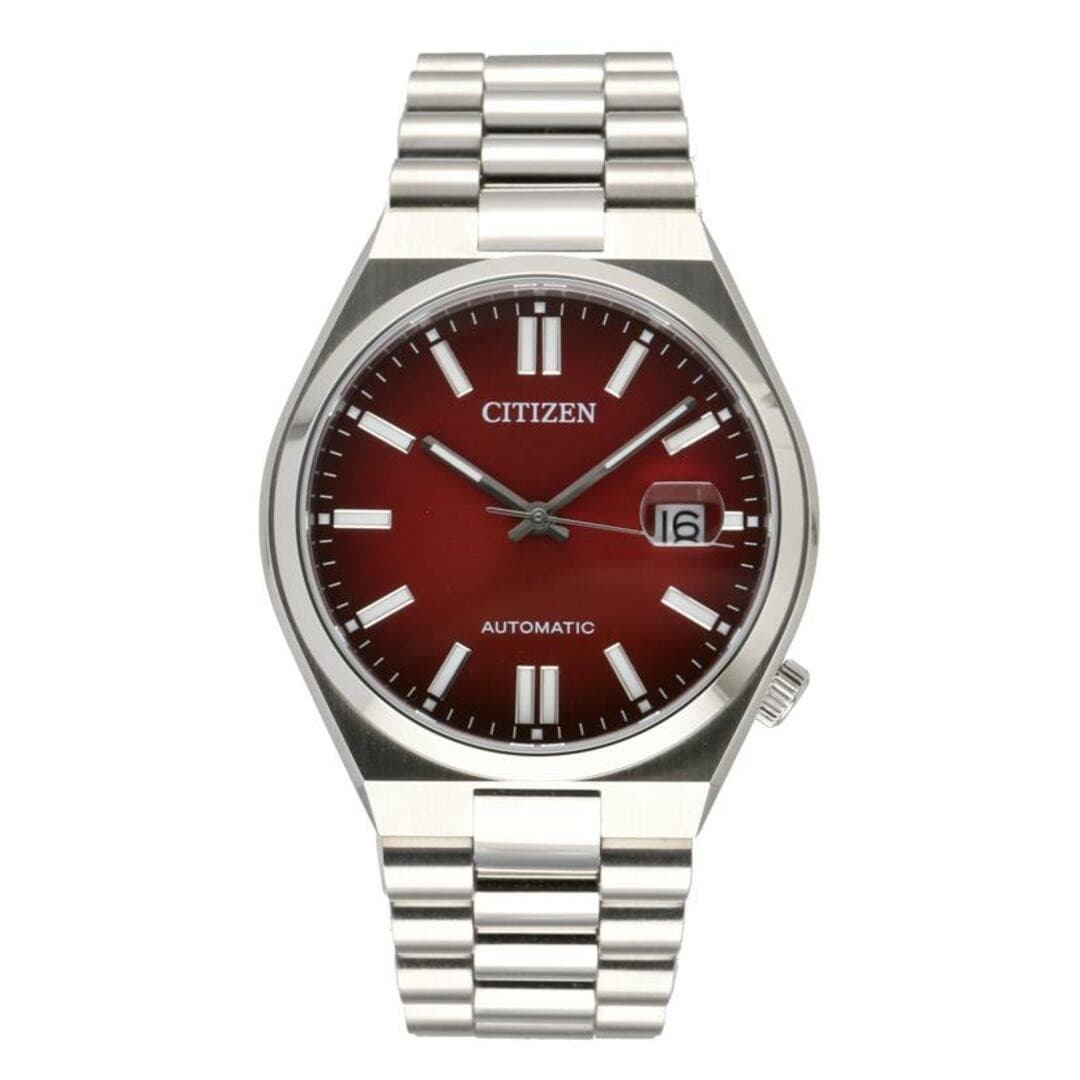 Citizen Men’s Automatic Watch Red Collection Used Excellent 8210 From Japan From