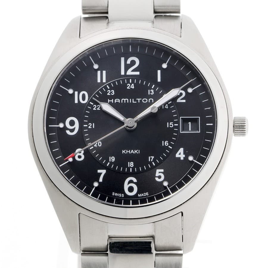HAMILTON Khaki Field Quartz H68551933 / H685510 Black Working
