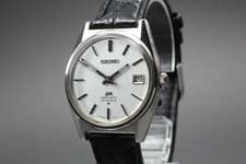 Vintage [EXC+++++] SEIKO LOADMATIC 5605-7020 Silver Automatic Men's Watch JAPAN