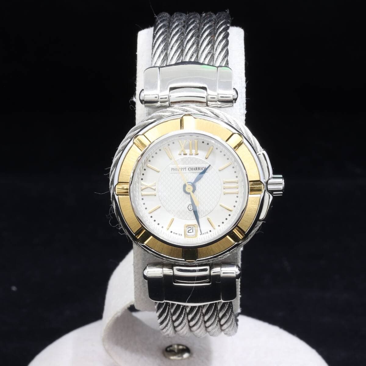 Genuine PHILIPPE CHARRIOL Celtic SS GP Quartz Ladies Watch