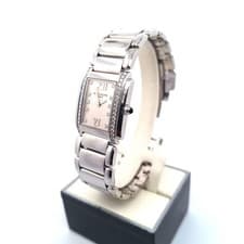 Patek Philippe Twenty 4 Stainless Steel Diamond Women's Quartz Wristwatch 25MM
