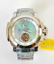 with box and papers Invicta Reserve Mens  28415 Man of War Mechanical To G2U