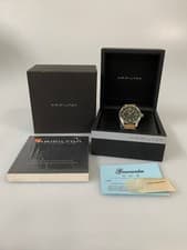 Hamilton Khaki H706550 Field Officer Automatic 44mm Black Swiss Made Men's Watch
