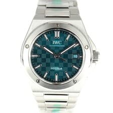 IWC Ingenieur IW328903 40mm Stainless Steel Green Dial Automatic Box #KN065