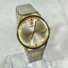 Rado Starliner 999 Automatic Watch Day-Date Vintage Gold Dial