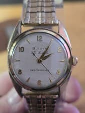 1954 Vintage Bulova Selfwinding in ment condition runs Very Goog keeps good time