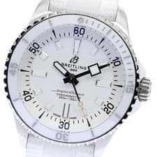 BREITLING Superocean Automatic 36 A17377 White Dial Boy's Watch_878864