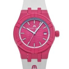 Maurice Lacroix Icon #Tide AI2008-FFFF1-3A0-0 Pink / Diamond Case 40mm #W2954