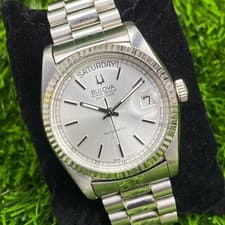 Special thangtronghoang90 Bulova President Super Seville Day Date Automatic Silv