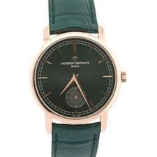 2024 PAPERS Vacheron Constantin Traditionnelle GREEN 18K Gold 38mm 82172 BOX