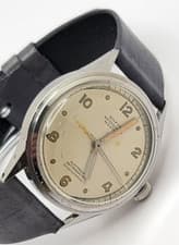 Very Rare Vintage Hafis Automatic Pendulum Bumper Buren 525 Men's Watch works