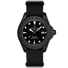 Certina DS Action Diver 43mm Powermatic 80 Black Dial Men's Watch C0326073805100