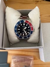 Seiko Prospex SBDJ061 Diver Pepsi Watch Used Tested From Japan