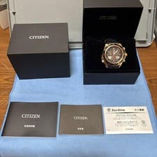 CITIZEN ProMaster Eco Drive Solar Wristwatch 42mm Mens Cal C660 wrist 22cm