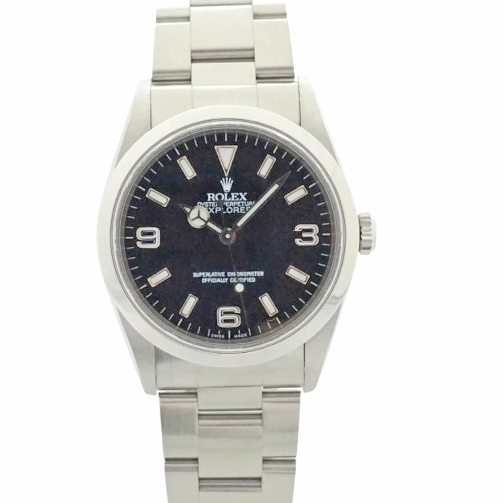 ROLEX Explorer 1 14270 Black Case Size 36.0mm Men's Used Watch #452321