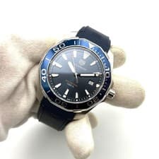 TAG Heuer Aquaracer WAY101C Blue Quartz 300M Diver Date Men's Watch 44mm from JP