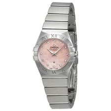 Omega Constellation Pink MOP Dial Ladies Watch 123.10.24.60.57.002