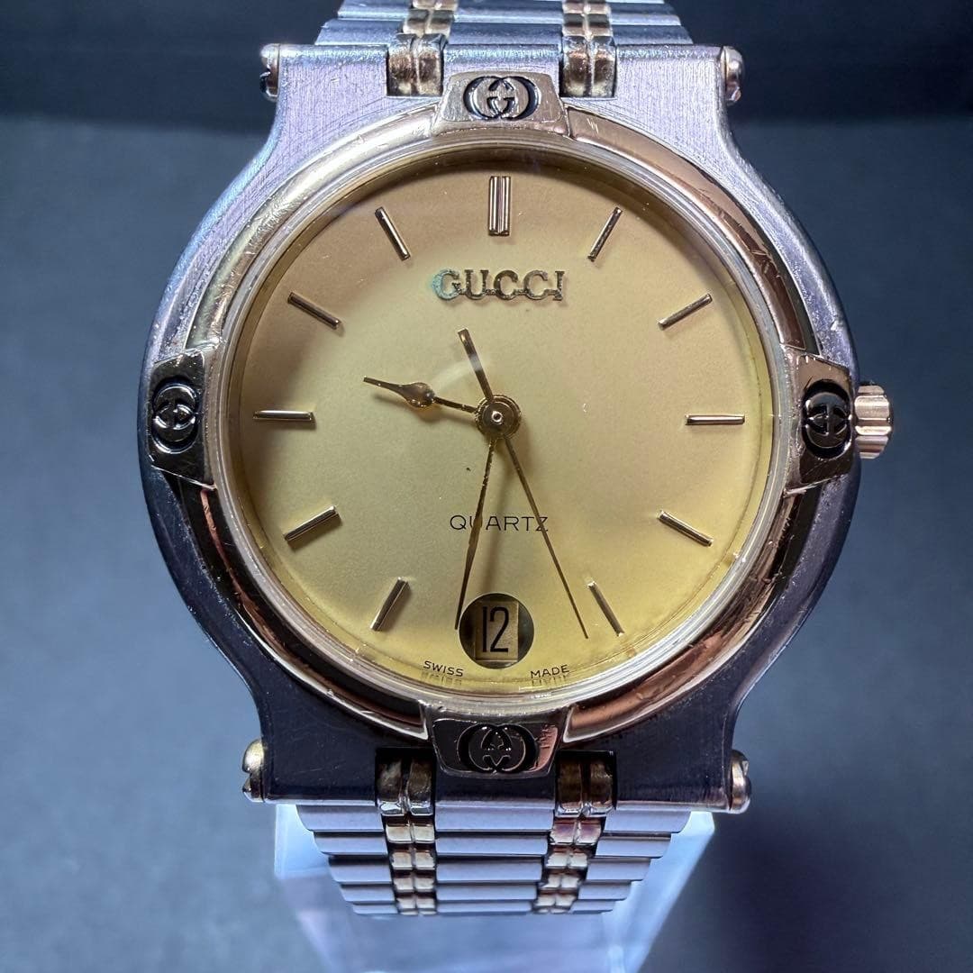 Gucci Men's 9000M GG Watch – Working, Combo