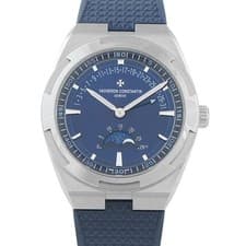 Vacheron Constantin Overseas Moon Phase Retrograde Date Steel Watch 4000V/210A