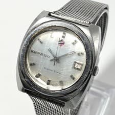 Rado Men Wristwatch Rising Star Silver Round Silver Automatic Work 132677