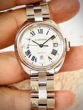 Cartier Cle De Cartier WSCL0005 3867 Automatic Womens Watch Excellent