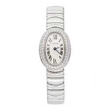 Cartier Baignoire Mini WB5095L2 Diamond White Gold Ladies Watch
