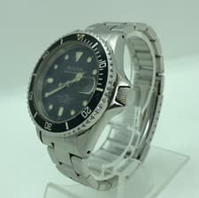 [w2349] BULOVA OCEANOGRAPHER 2824-2 All original 200m Diver Automatic 25J EX/VG