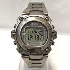 Casio G-Shock MRG-1000T Titanium Silver Digital Watch Tested Japan Used F/S