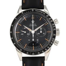 OMEGA Speedmaster FOIS 310.32.40.50.06.001 Blue Grey Leather Chronograph NEW