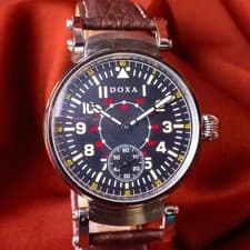 Vintage DOXA Swiss Men's Watch Marriage Mechanical Wristwatch Serviced