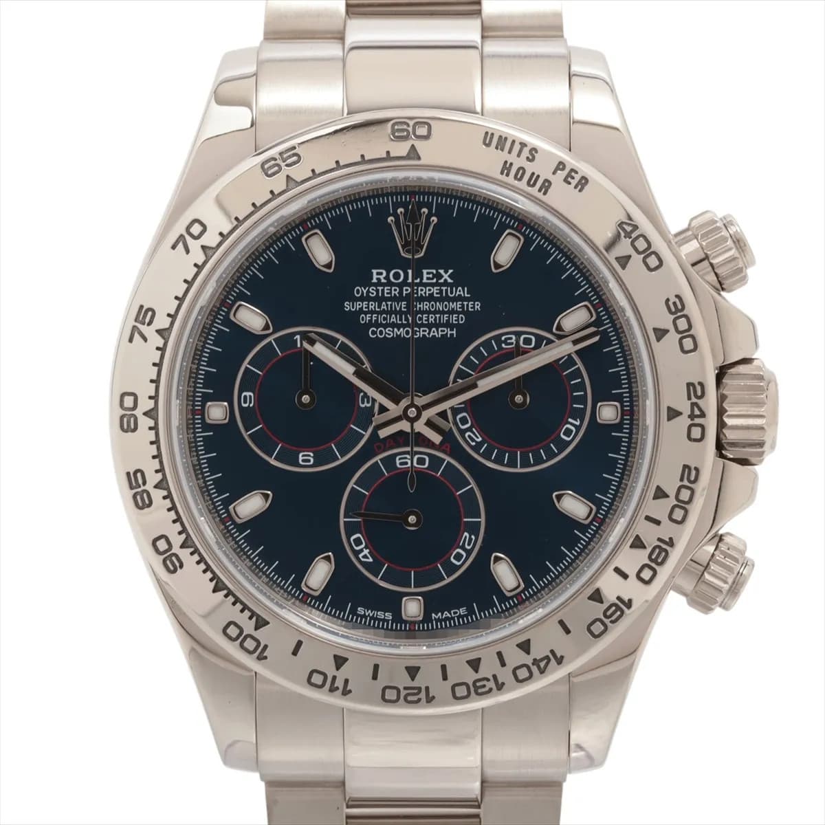 Rolex Cosmograph Daytona 116509 WG WG AT blue dial