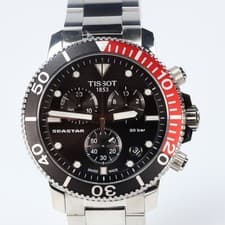 Tissot Seastar 1000 Chronograph T120.417.11.051.01 Black Dial 45mm Quartz Diver