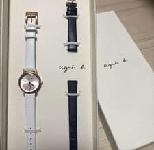 agnès b. Watch Two Straps, Classic Men's or Women's