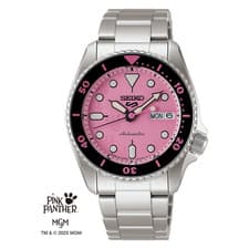 Seiko 5 Sports SBSA321 Pink Panther Collaboration Limited Edition Men's with Box
