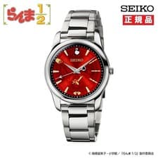 SEIKO Ranma 1/2 Official Watch Red Quartz 35mm Stainless Steel Japan w/Box New