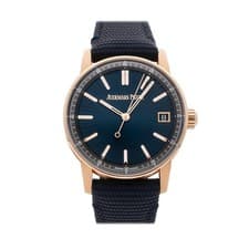 Audemars Piguet Code 11.59 Rose Gold Auto 41mm Blue Dial 15210OR.OO.A348KB.01