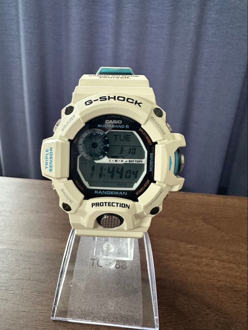 G-SHOCK RANGEMAN GW-9408KJ-7 White 2022 Earthwatch Solar Multisensor